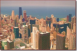 View from the Skydeck of the Sears Tower
